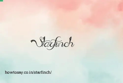 Starfinch