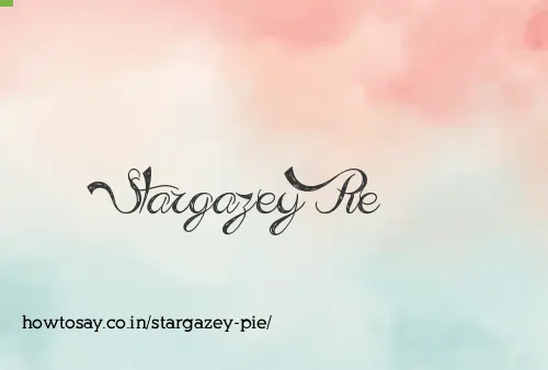Stargazey Pie