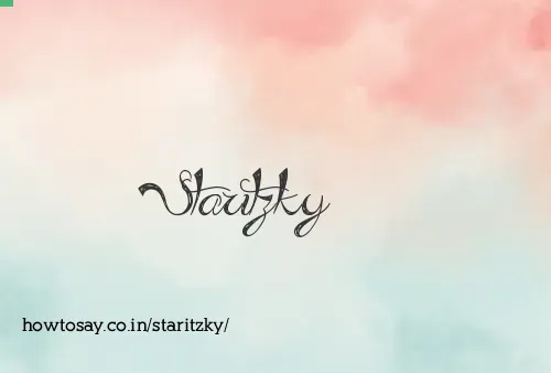 Staritzky
