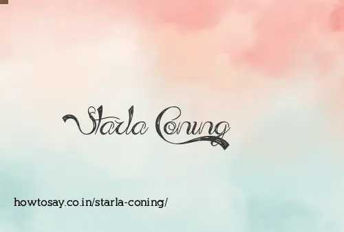 Starla Coning
