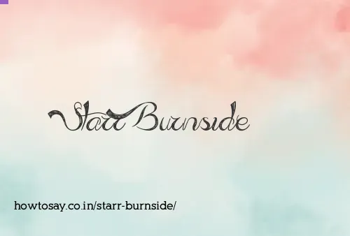 Starr Burnside