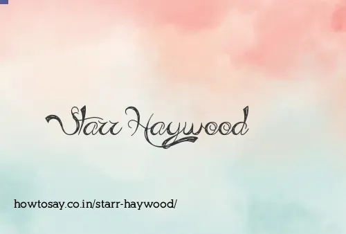 Starr Haywood