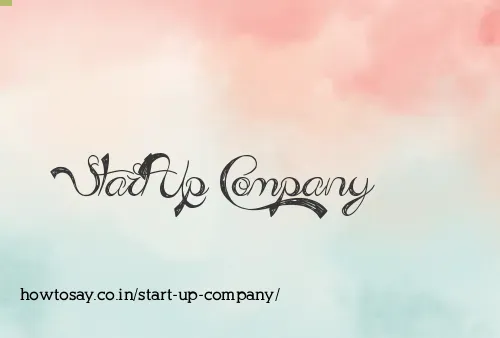 Start Up Company