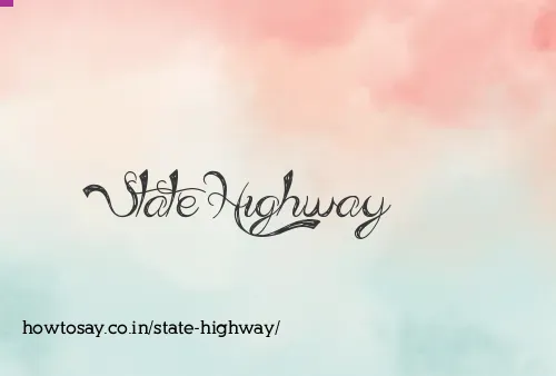 State Highway