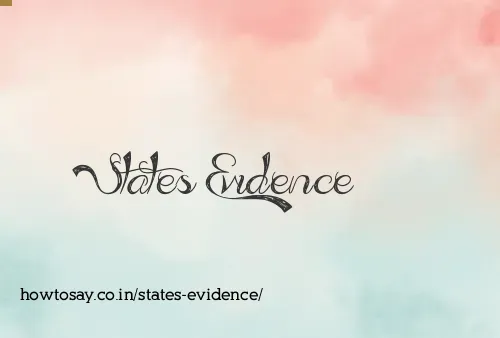 States Evidence
