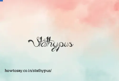 Stathypus