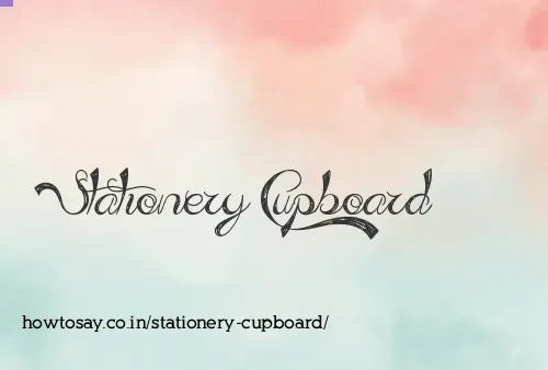 Stationery Cupboard