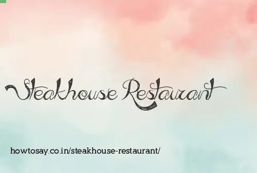 Steakhouse Restaurant