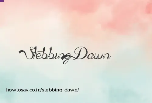 Stebbing Dawn
