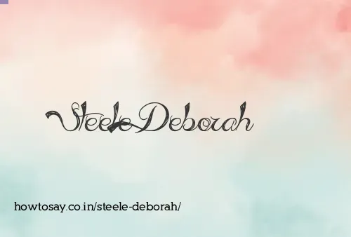 Steele Deborah