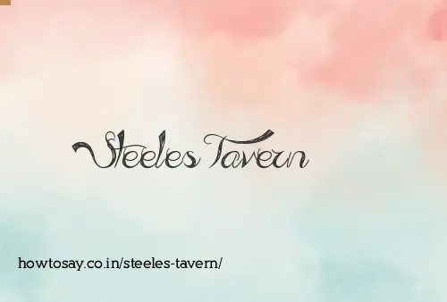 Steeles Tavern