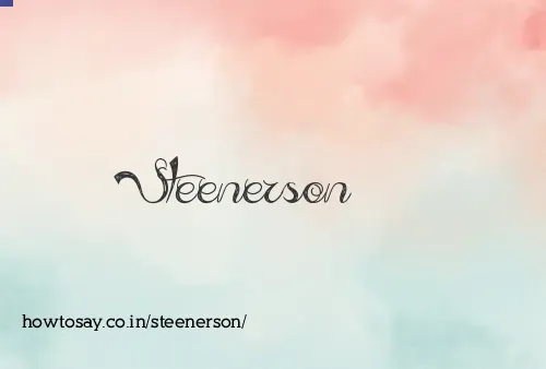 Steenerson