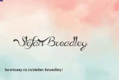 Stefan Broadley