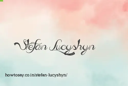 Stefan Lucyshyn