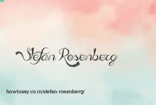 Stefan Rosenberg