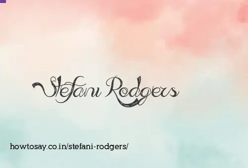 Stefani Rodgers