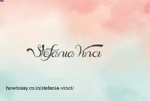 Stefania Vinci