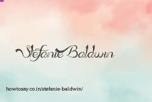 Stefanie Baldwin