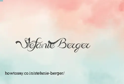 Stefanie Berger