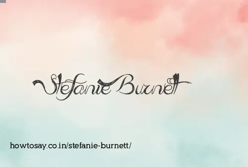Stefanie Burnett
