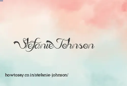 Stefanie Johnson