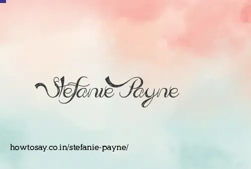 Stefanie Payne