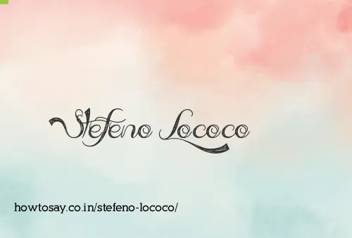 Stefeno Lococo
