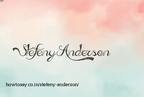 Stefeny Anderson