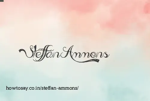 Steffan Ammons