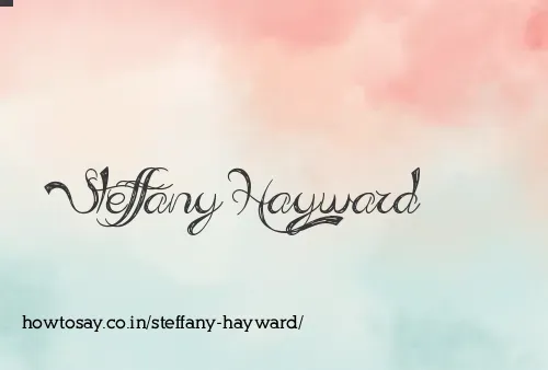 Steffany Hayward