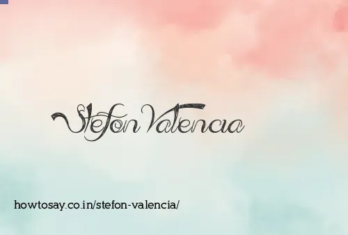 Stefon Valencia