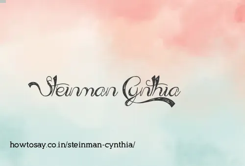 Steinman Cynthia