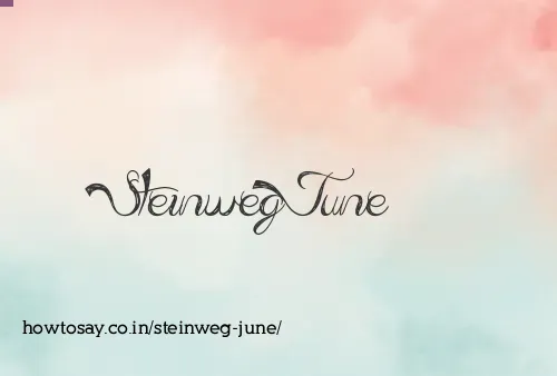 Steinweg June