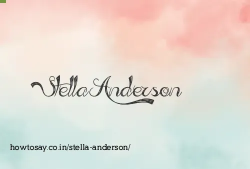 Stella Anderson