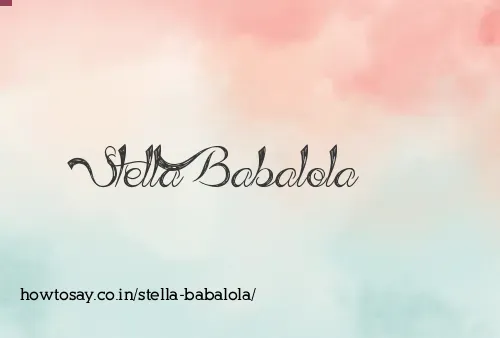 Stella Babalola