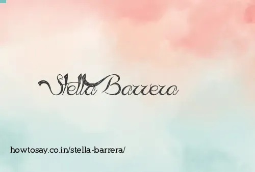 Stella Barrera