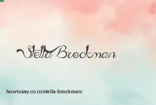 Stella Brockman