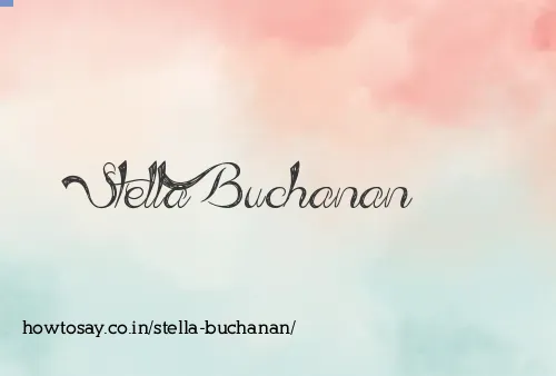 Stella Buchanan