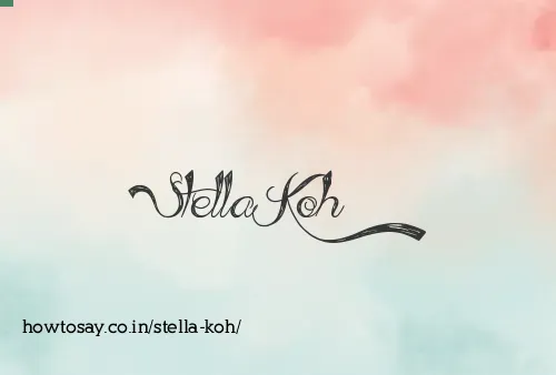 Stella Koh