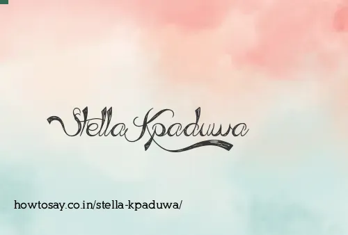 Stella Kpaduwa