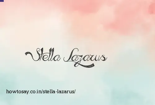 Stella Lazarus