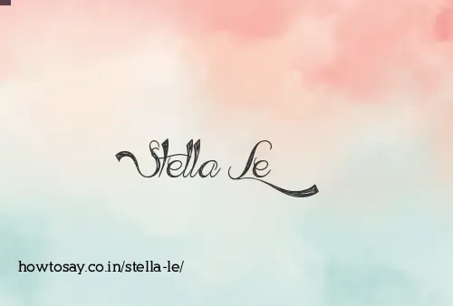 Stella Le