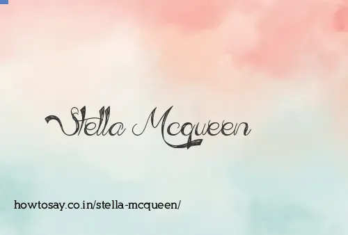Stella Mcqueen