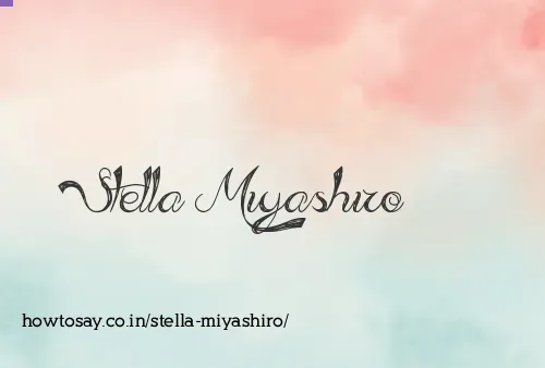 Stella Miyashiro