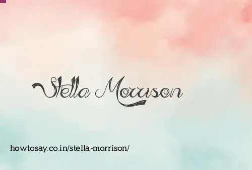 Stella Morrison