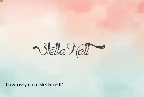 Stella Nall