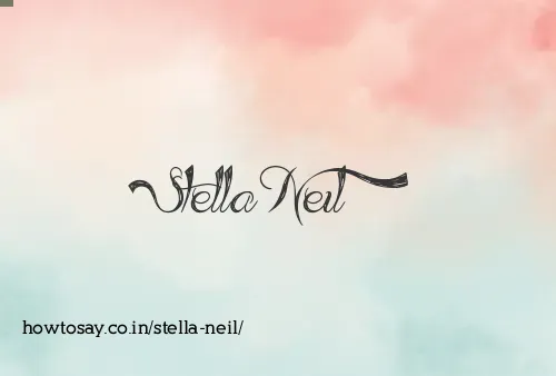 Stella Neil