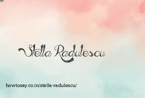 Stella Radulescu