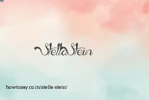 Stella Stein