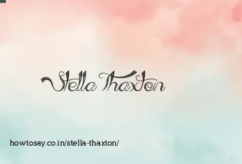 Stella Thaxton